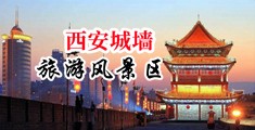 日本美被黑人掹操视频中国陕西-西安城墙旅游风景区